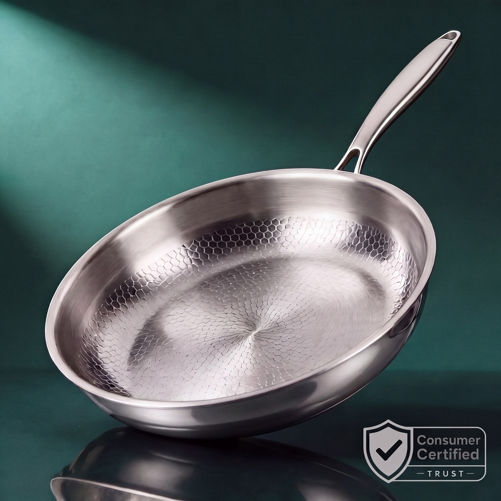 Hand-Hammered Titanium Pan 11