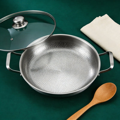Longwell & Co two-handle titanium pan set – PFAS-free cookware