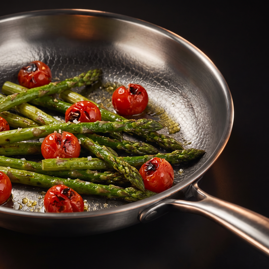 Hand-Hammered Titanium Pan 11"