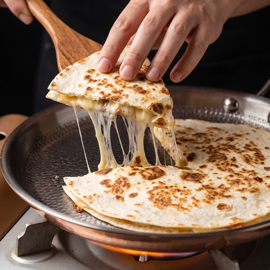 Hand-Hammered Titanium Crêpe Pan 11"