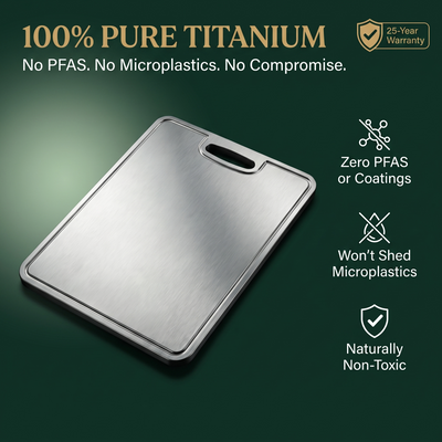 Pure Titanium Cutting Board