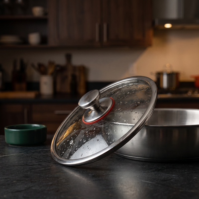 Premium Tempered Glass Lid