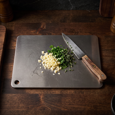 Ultra Thin Stainless Steel Cutting Boards – PFAS Free