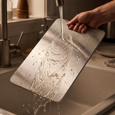 Ultra Thin Stainless Steel Cutting Boards – PFAS Free