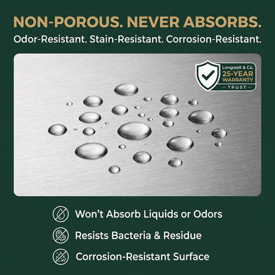 Ultra Thin Stainless Steel Cutting Boards – PFAS Free