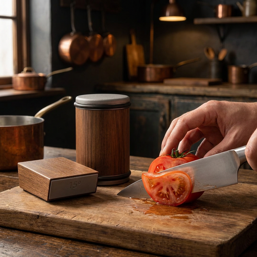 Knife Sharpening Angle Guide Set | 15°/20° Precision Sharpener