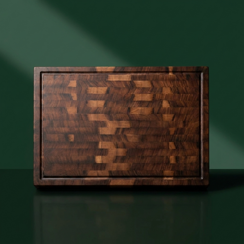 Solid Walnut Cutting Board - PFAS Free