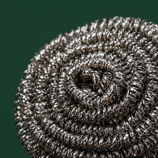 Titanium Pan Scrubbers | Rust-Proof Cleaning Coils (Set of 3)
